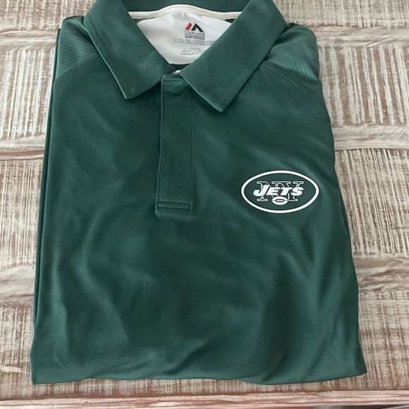 JETS NY JETS Majestic, cool jets polo - Picture 1 of 5